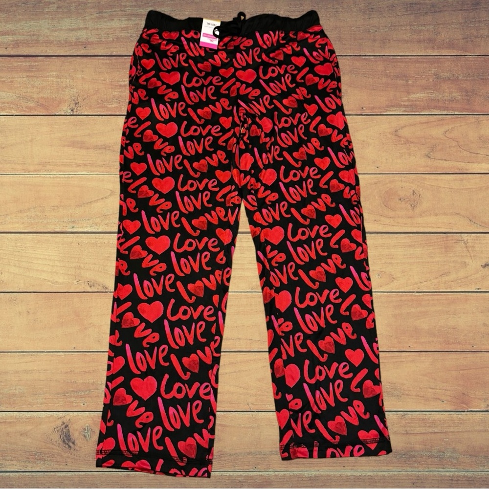 Men’s Valentines Day Love Heart Neon Pants Hearts Heart Cute Festive Holiday